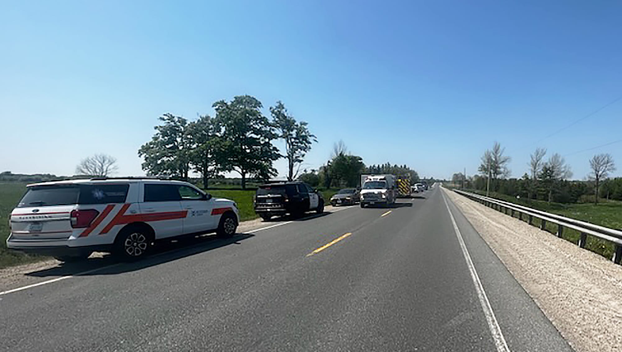 Wellington North senior dies in three-vehicle crash