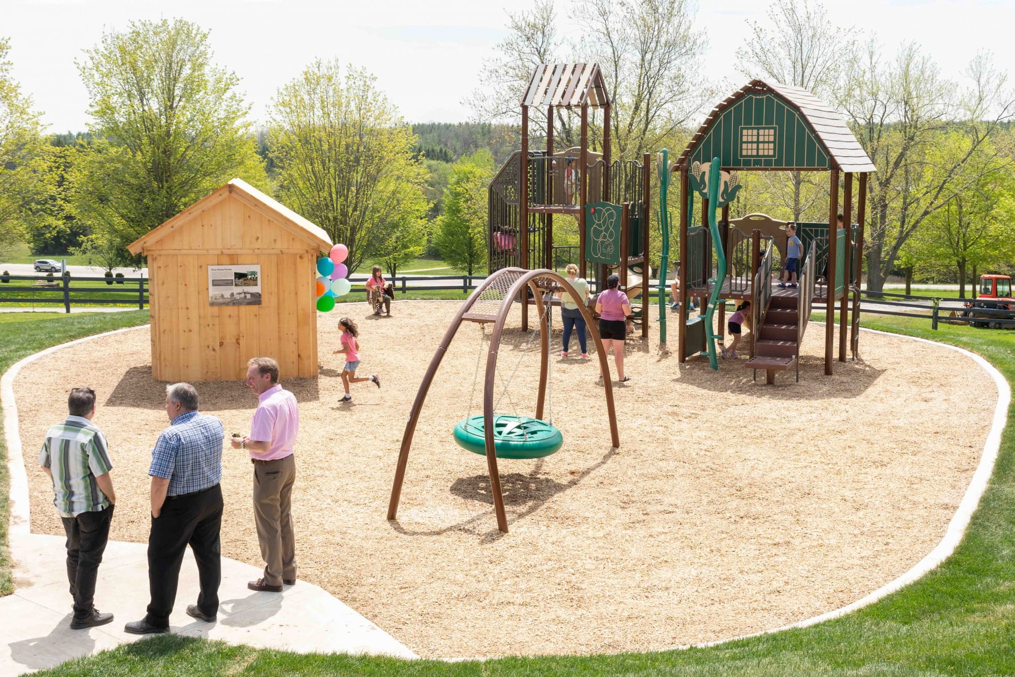 Wellington County opens new playground at museum and archives