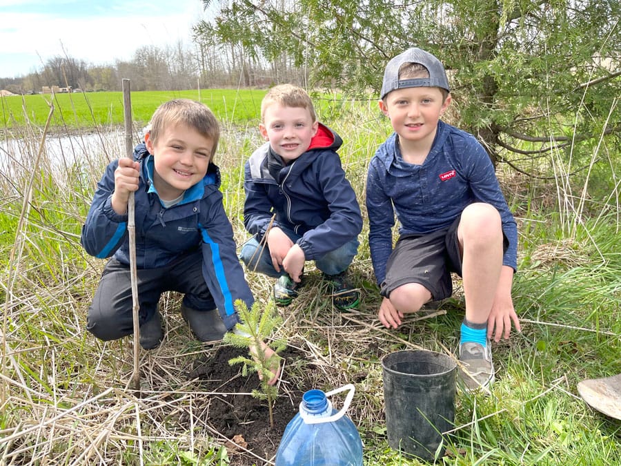 Arbor Day celebrated in Clifford