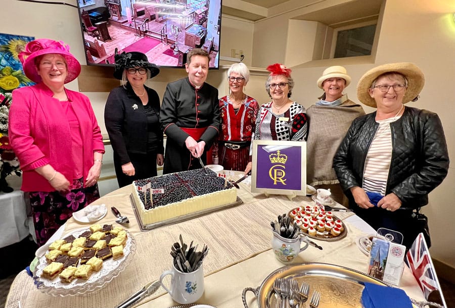The Church of St. John the Evangelist in Elora celebrates the coronation of King Charles