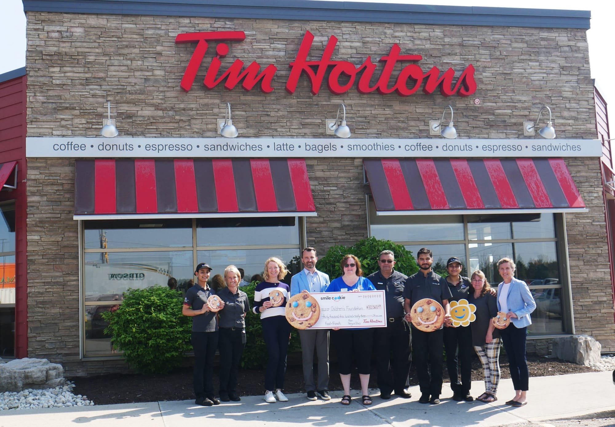 Tim Hortons raises $183,000 with Smile Cookie Campaign