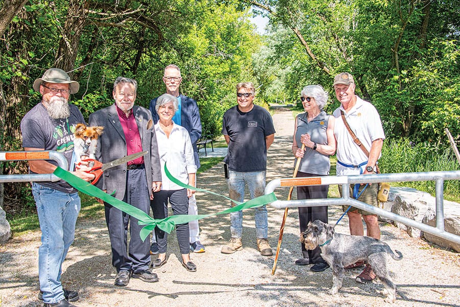 Grand opening of the Erin Rotary Riverwalk Trail