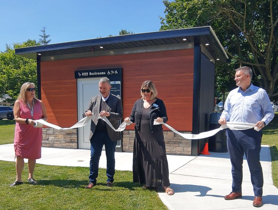 Long-awaited self-cleaning public toilet ready for use in Hoffer Park