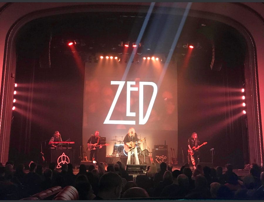 Led Zeppelin tribute band, Zed, returning to Fergus Grand Theatre
