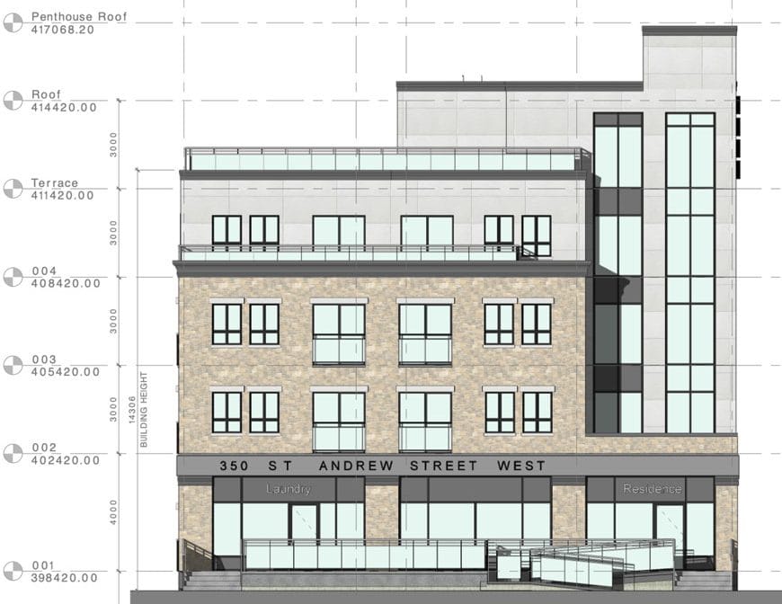 Council approves four-storey apartment buildings in downtown Fergus, Elora