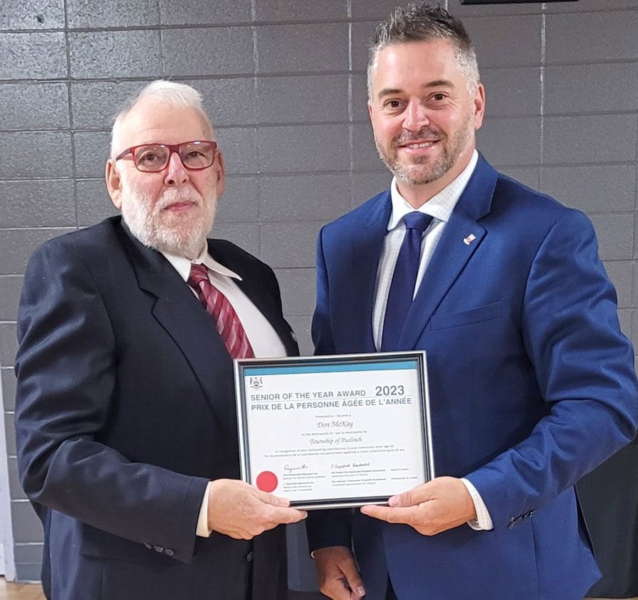 Don McKay named Puslinch Senior of the Year