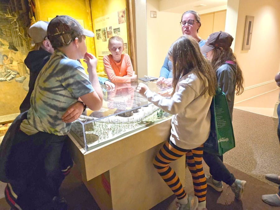 Mapleton 4-H Heritage Club visits Wellington County Museum
