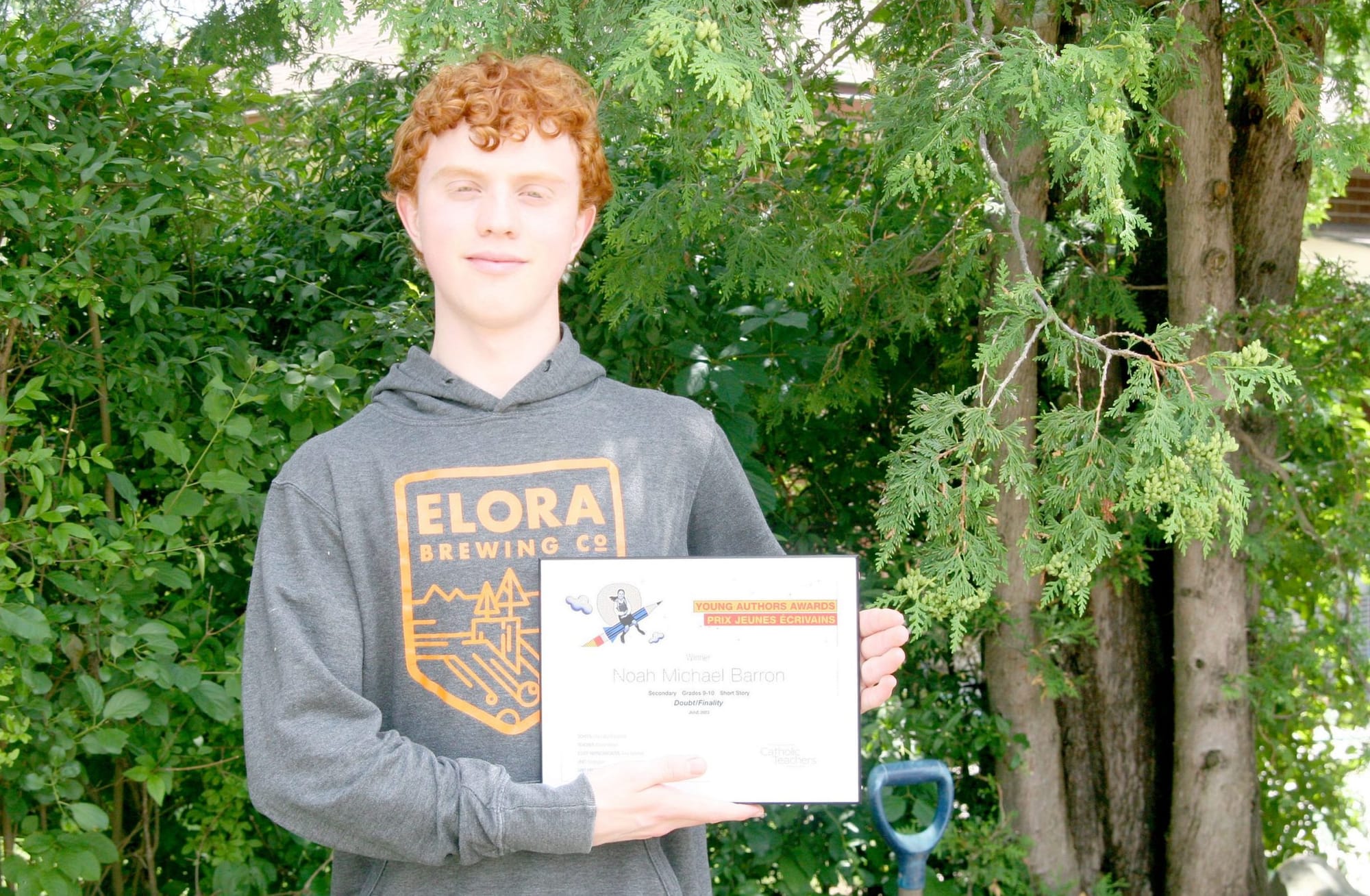 Elora teen wins provincial short story writing contest