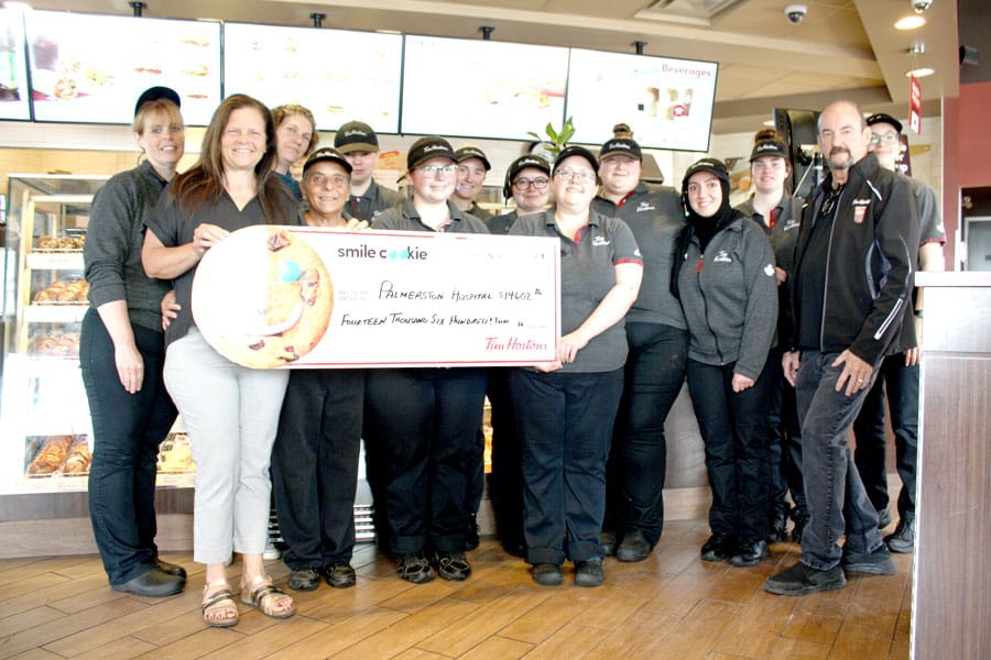 Palmerston Tim Hortons has another record Smile Cookie campaign