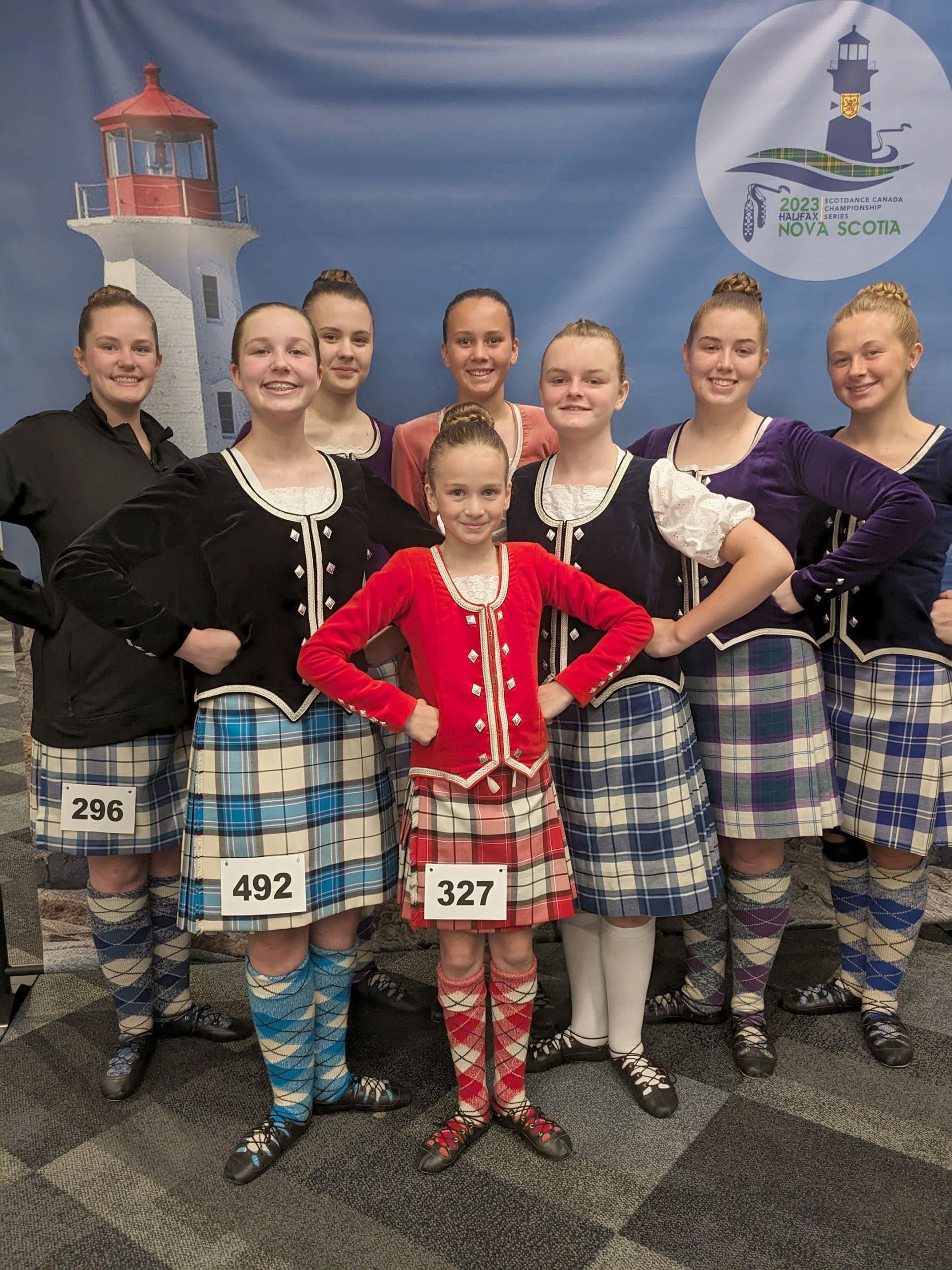 Blue Bonnet Lassies attend local and national competitions