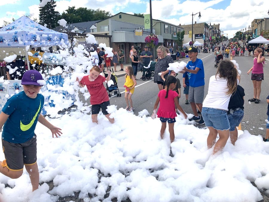 Downtown Harriston packed for the Harriston Street Party