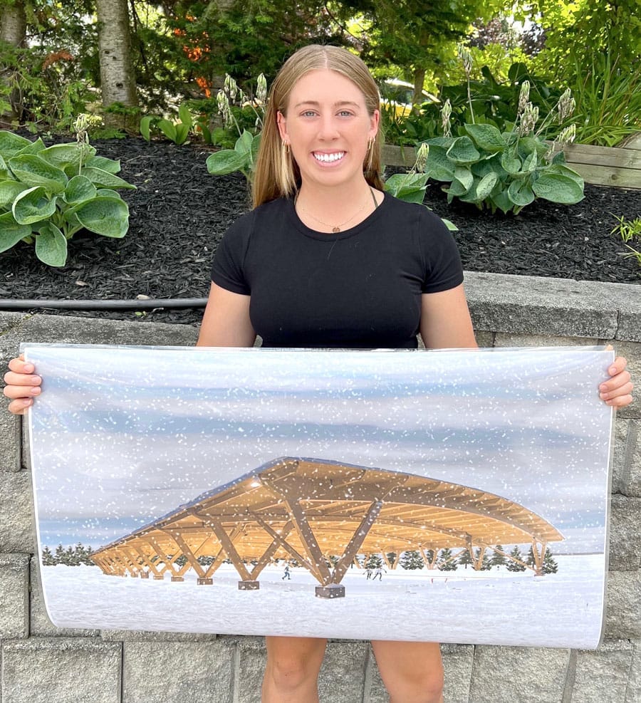 Local resident creator of concept image for Alma park project