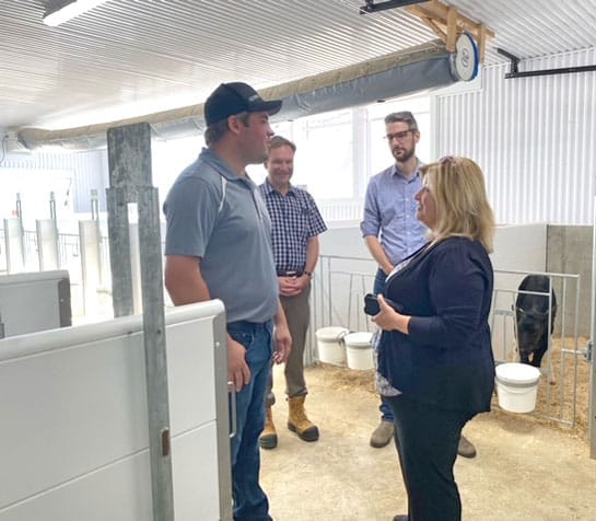 Local MPPs join minister on WFA tour