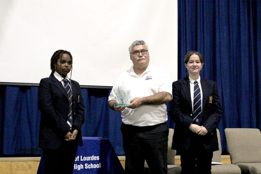 Our Lady of Lourdes teacher receives National Leadership Award