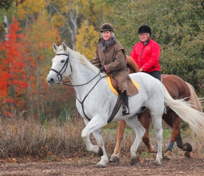 Fergus trail ride raises funds for Hospice Wellington
