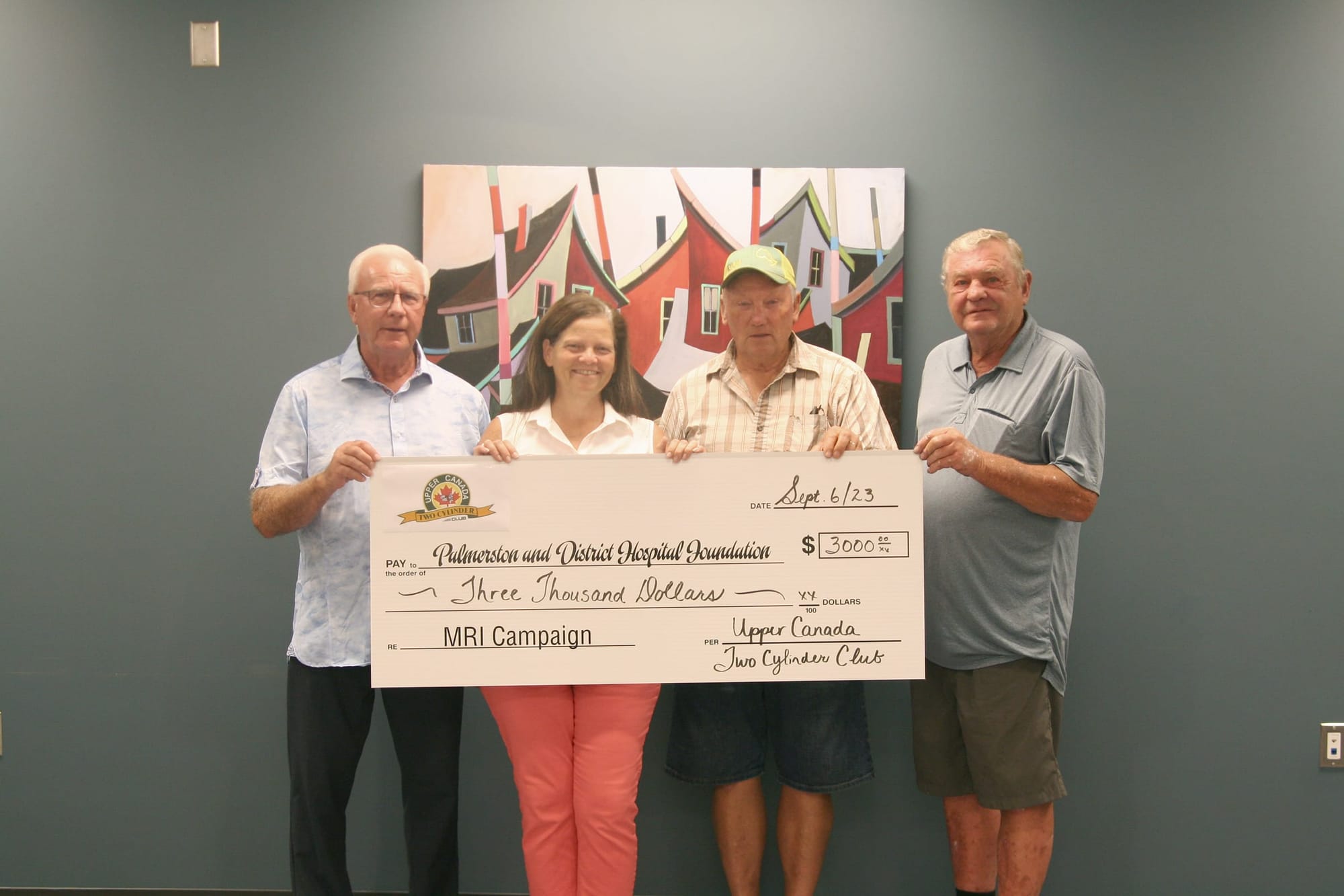 Palmerston and District Hospital MRI campaign receives donation of $3,000