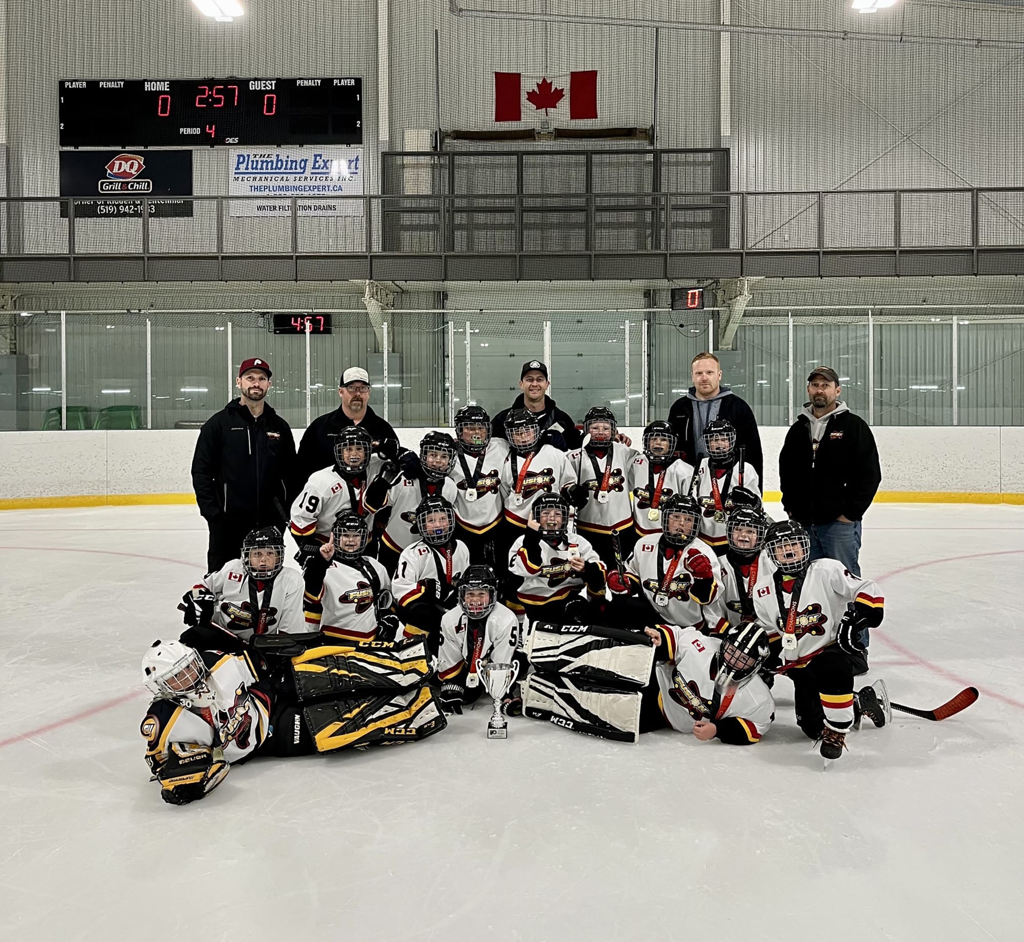 Centre Wellington Fusion U10A team wins championship title