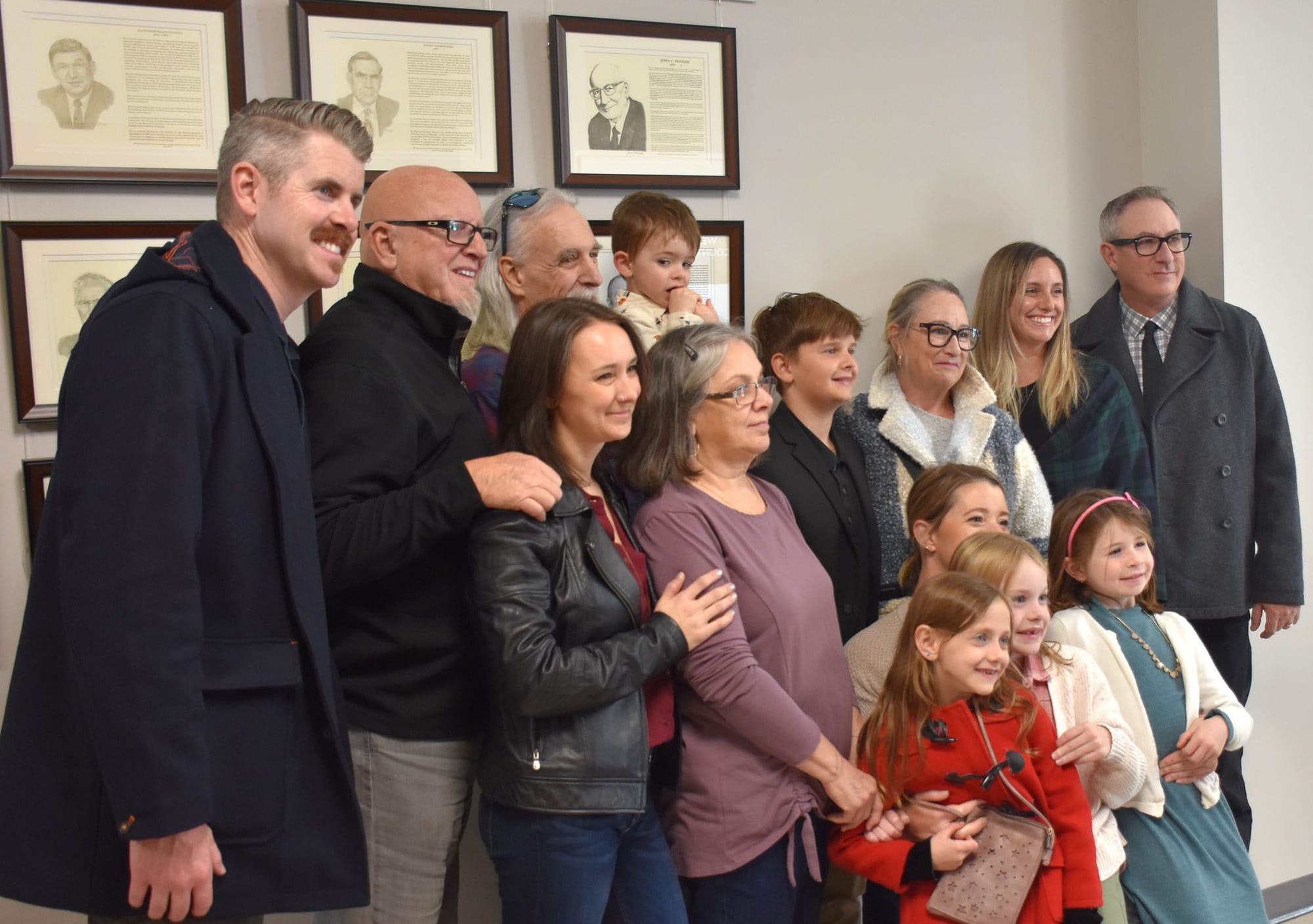 Richard Frank portrait unveiled at Wellington County Museum and Archives