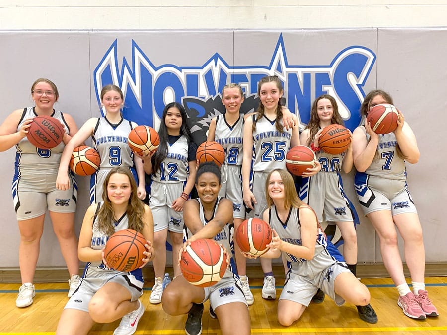 Junior Girls basketball at Wellington Heights Secondary School begins season