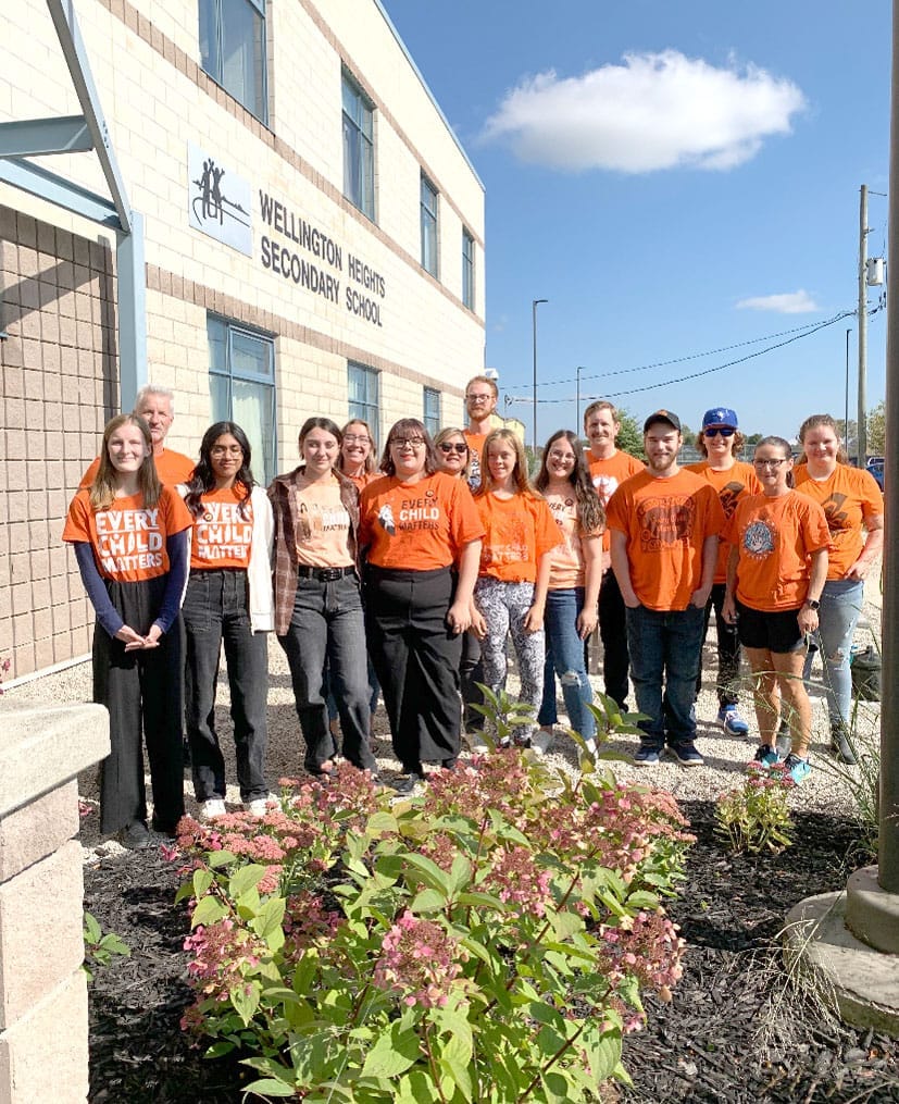 Wellington Heights Secondary School recognizes National Truth and Reconciliation Day