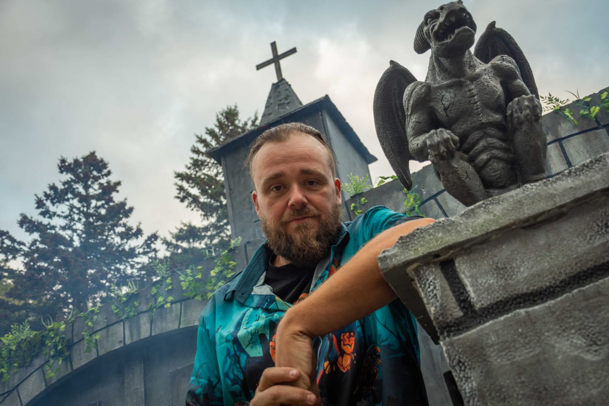 ‘There’s nowhere to hide’: Salem man returns with larger haunt, more screams