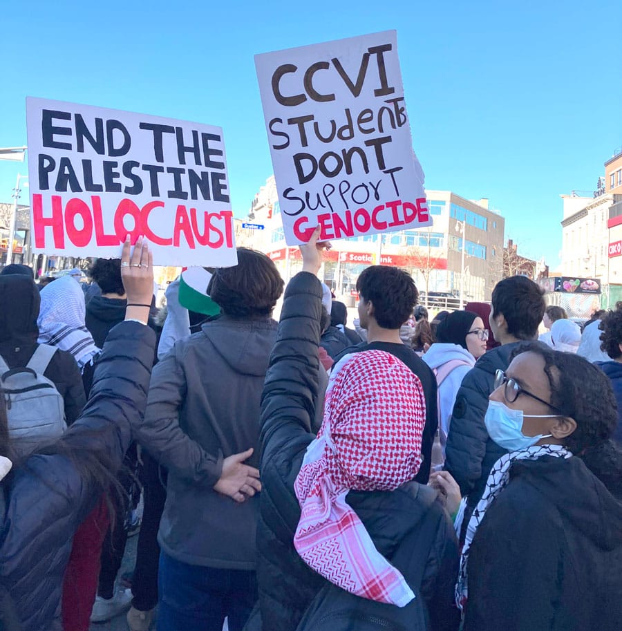 Student walkout