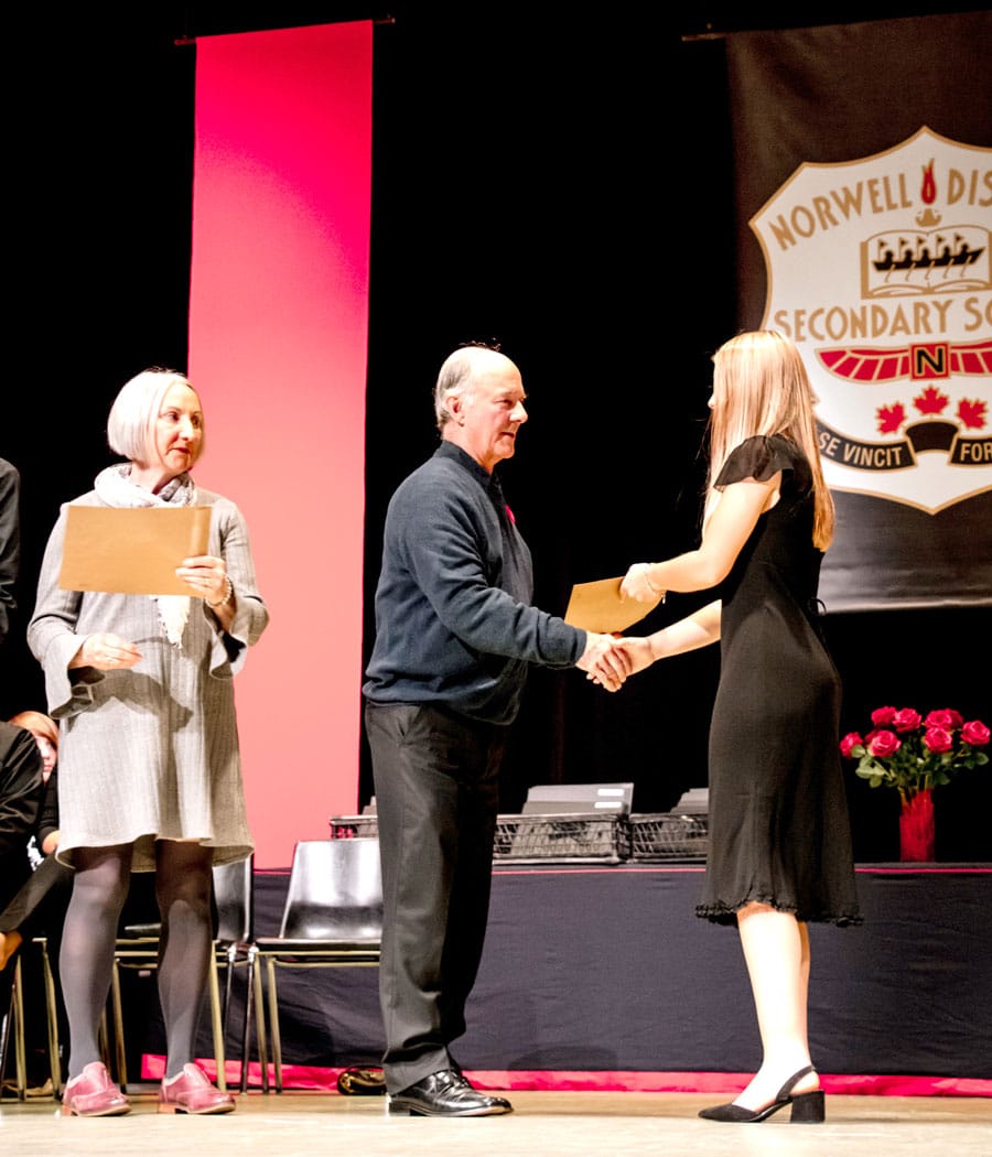 Commencement held at Norwell on Nov. 3