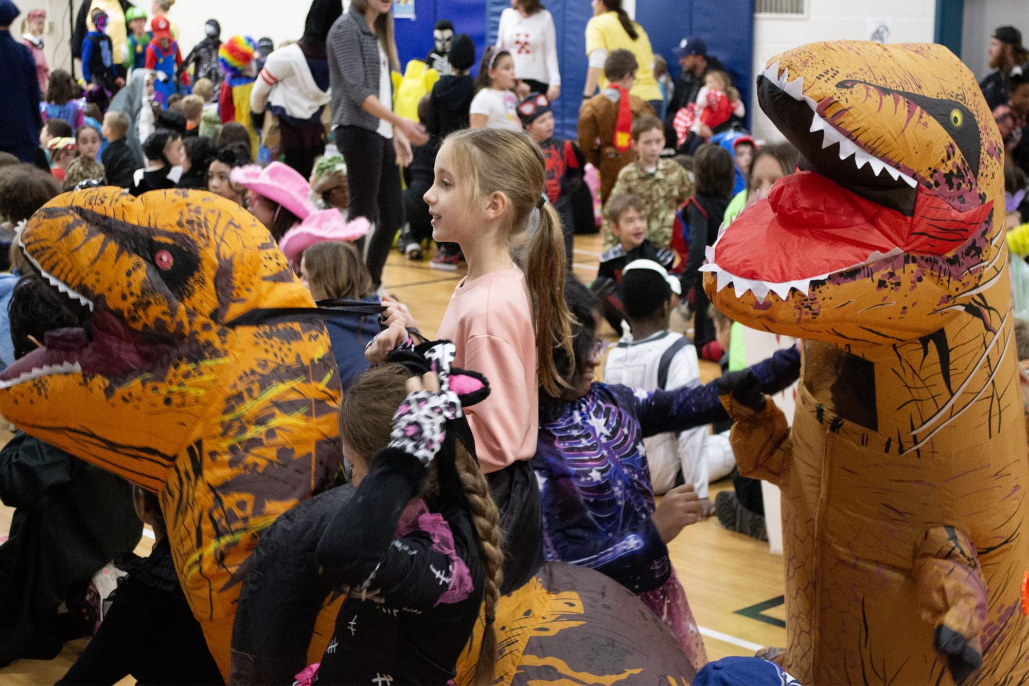 Halloween Costume Parade held at St. Mary Catholic School