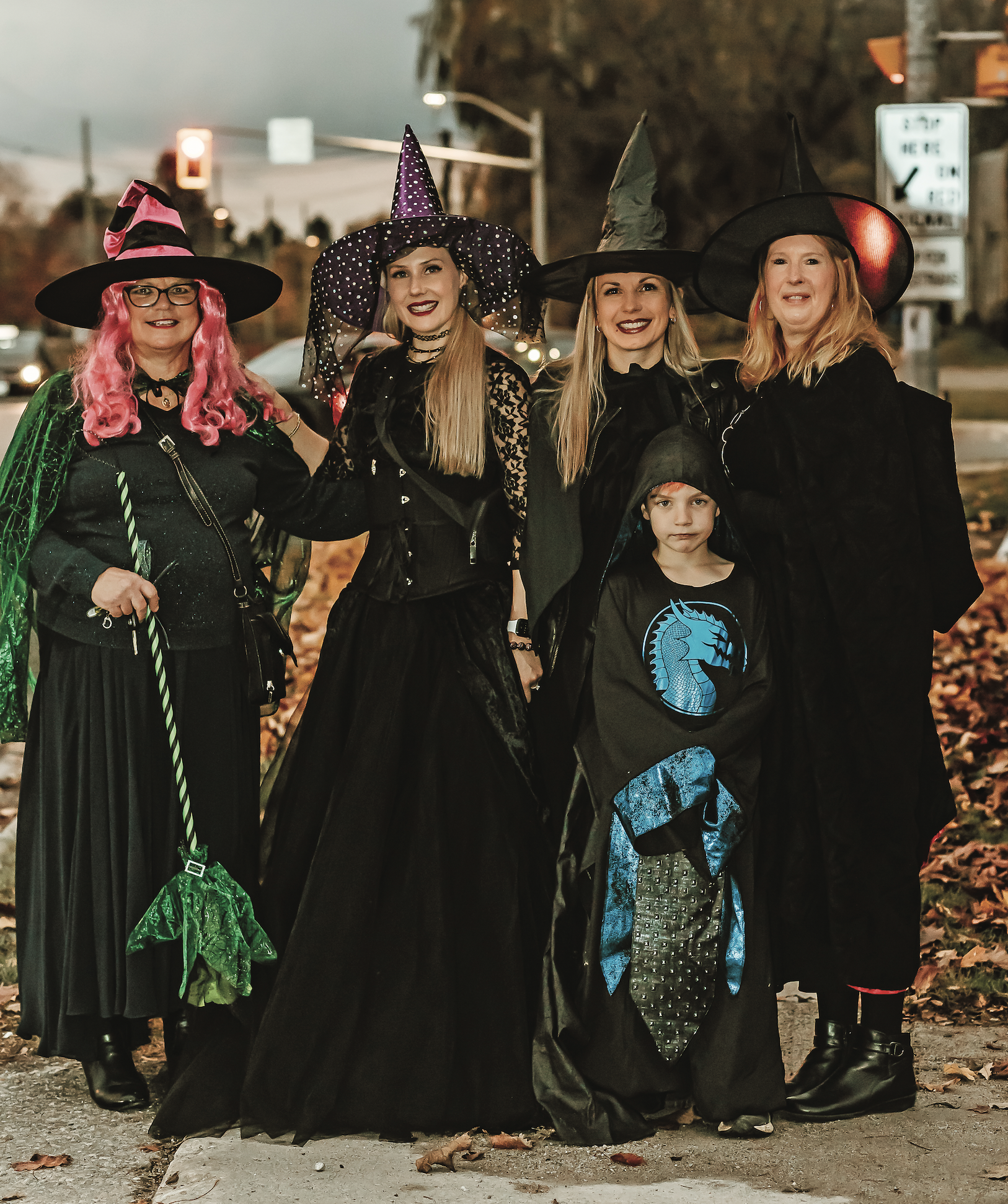 Second annual witches walk raises funds for women’s shelter