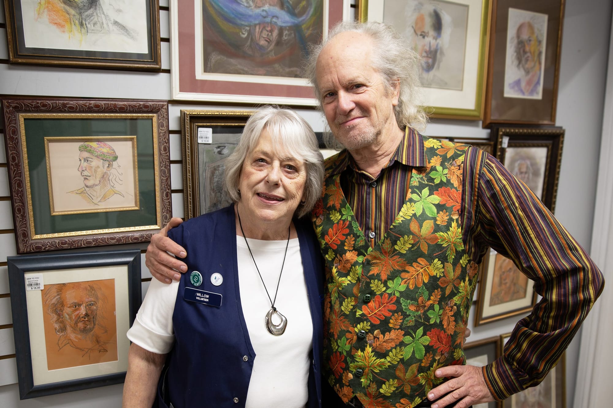 Artist displays self-portrait collection at New to You