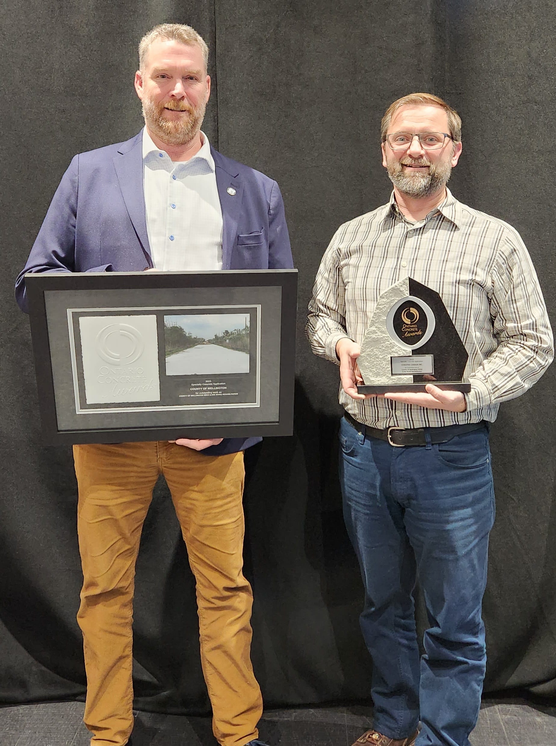 County wins Ontario Concrete Award for excellence and innovation
