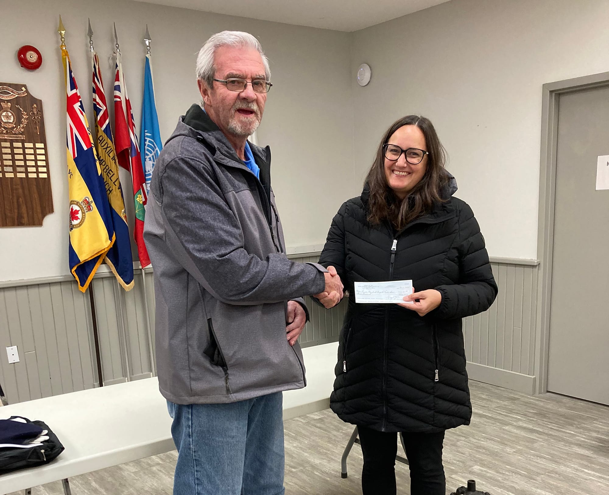 Mount Forest Legion donations
