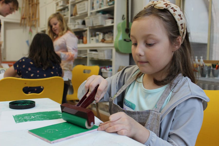 Holiday Art Making class a hit at Elora Centre for the Arts