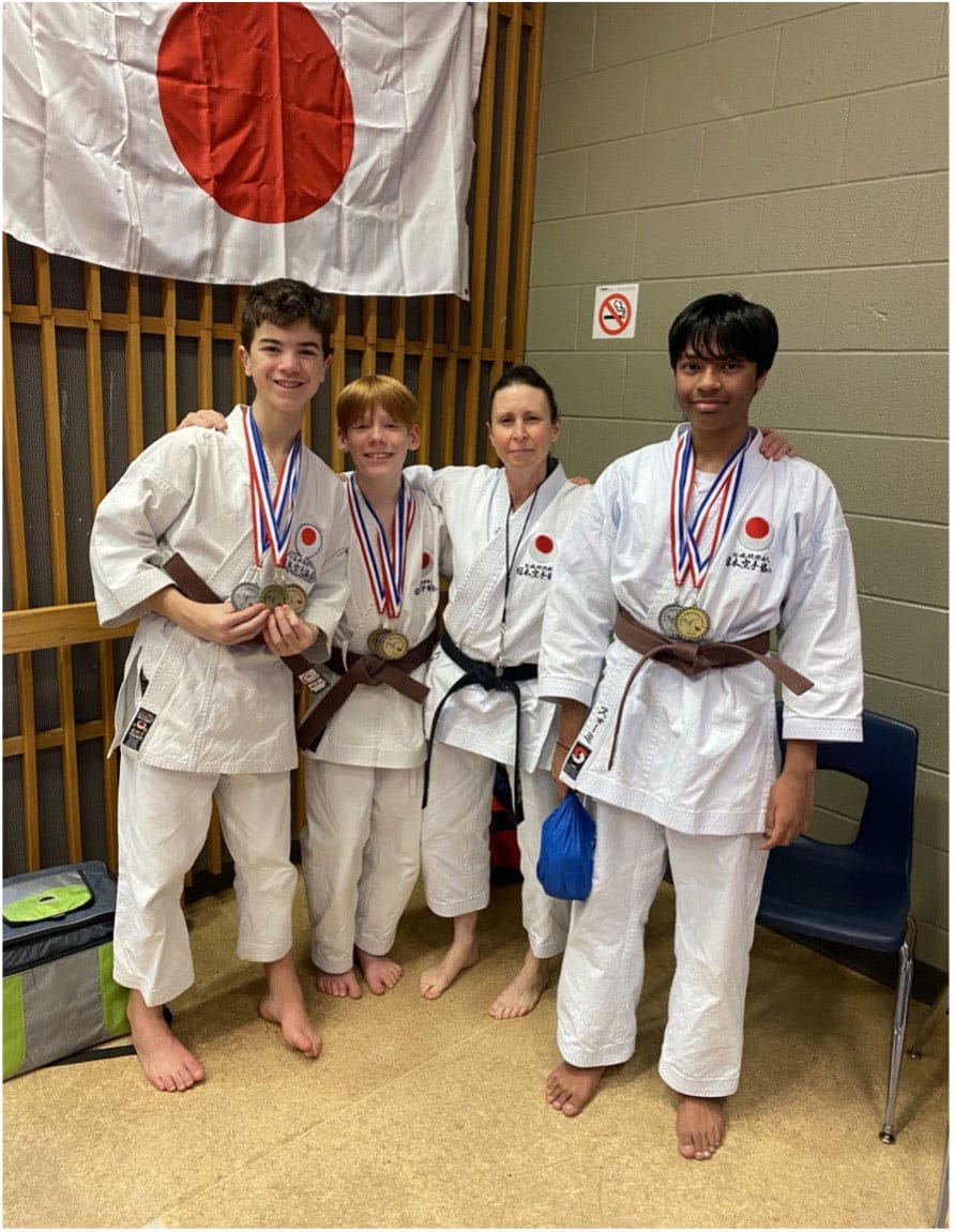 Rockwood Dojo athletes compete in provincial tournament