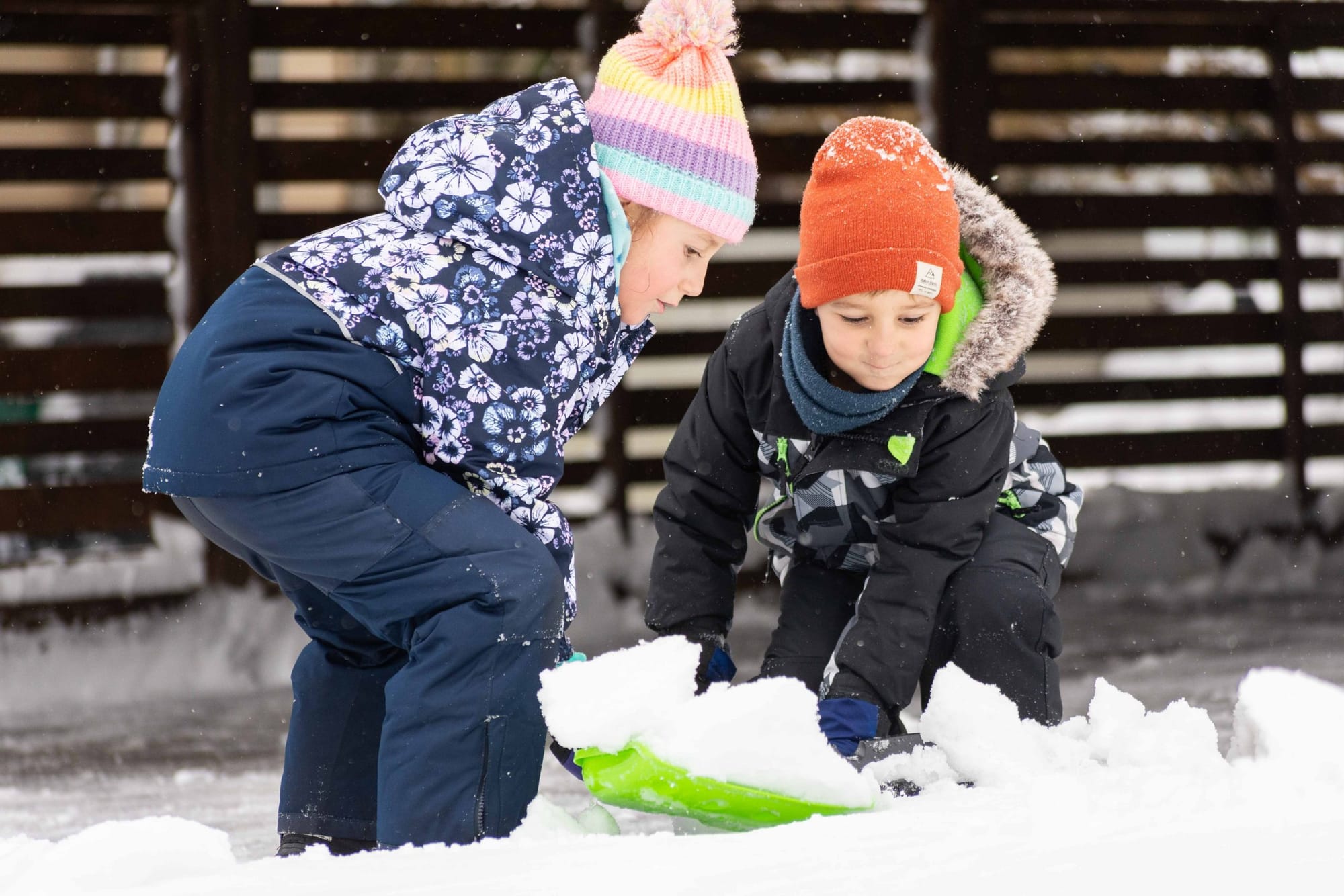 Residents shovel out from first heavy snow of the year