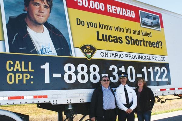 Payment of $50,000 made for tip in Lucas Shortreed cold case