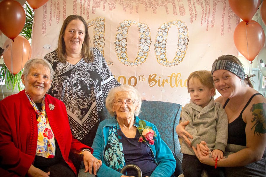 Frances Cosen celebrates 100th birthday