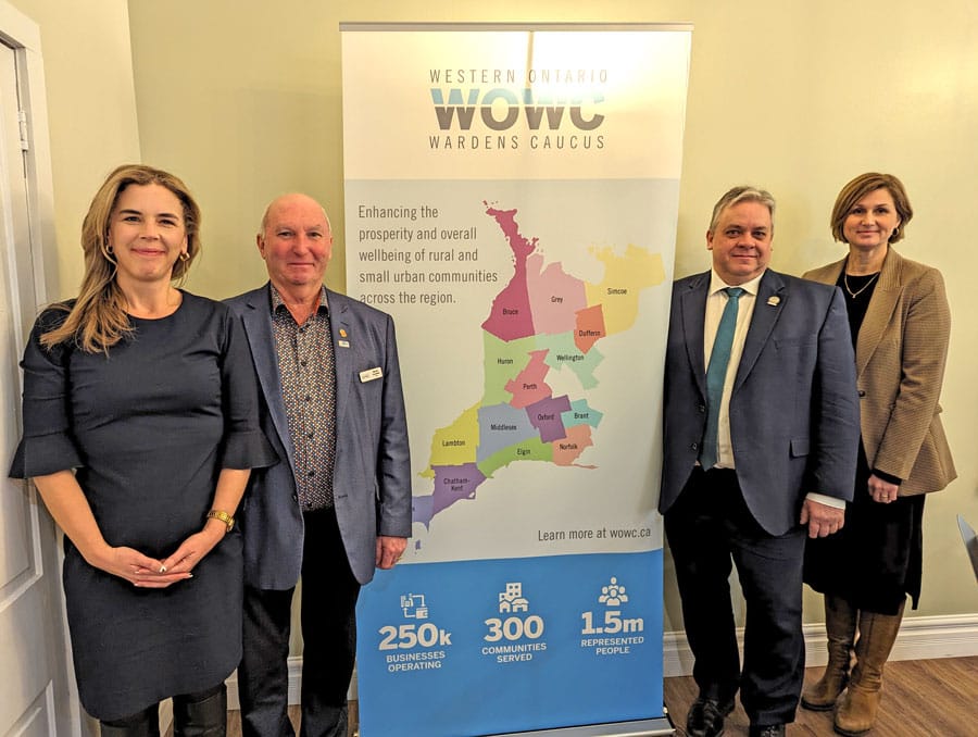 Wellington Warden Andy Lennox elected vice-chair of WOWC