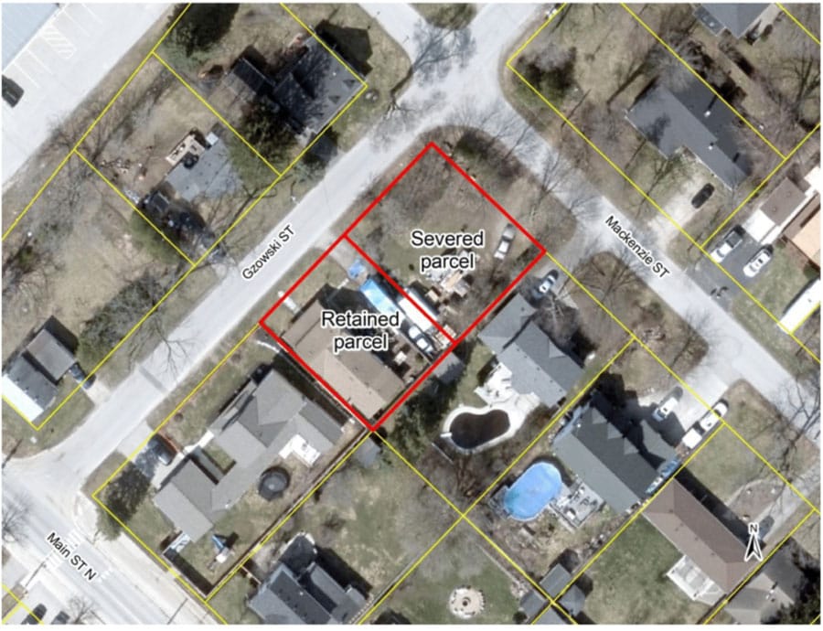 Guelph/Eramosa receives urban severance application