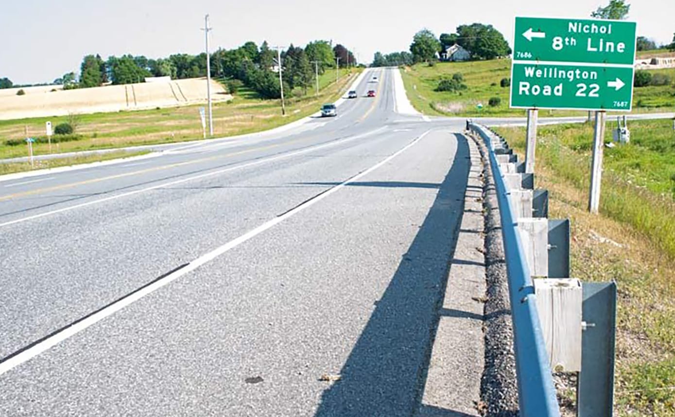 County staff, councillors  prefer roundabouts to traffic signals at Highway 6 intersections