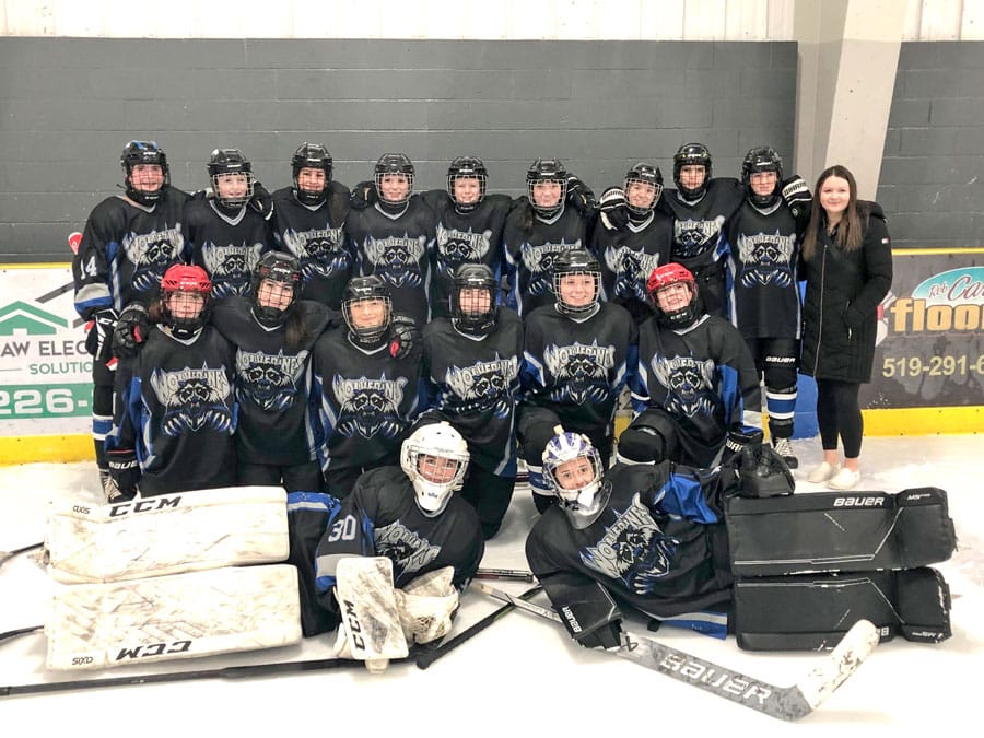 Great season for Wellington Heights Secondary School girls hockey team