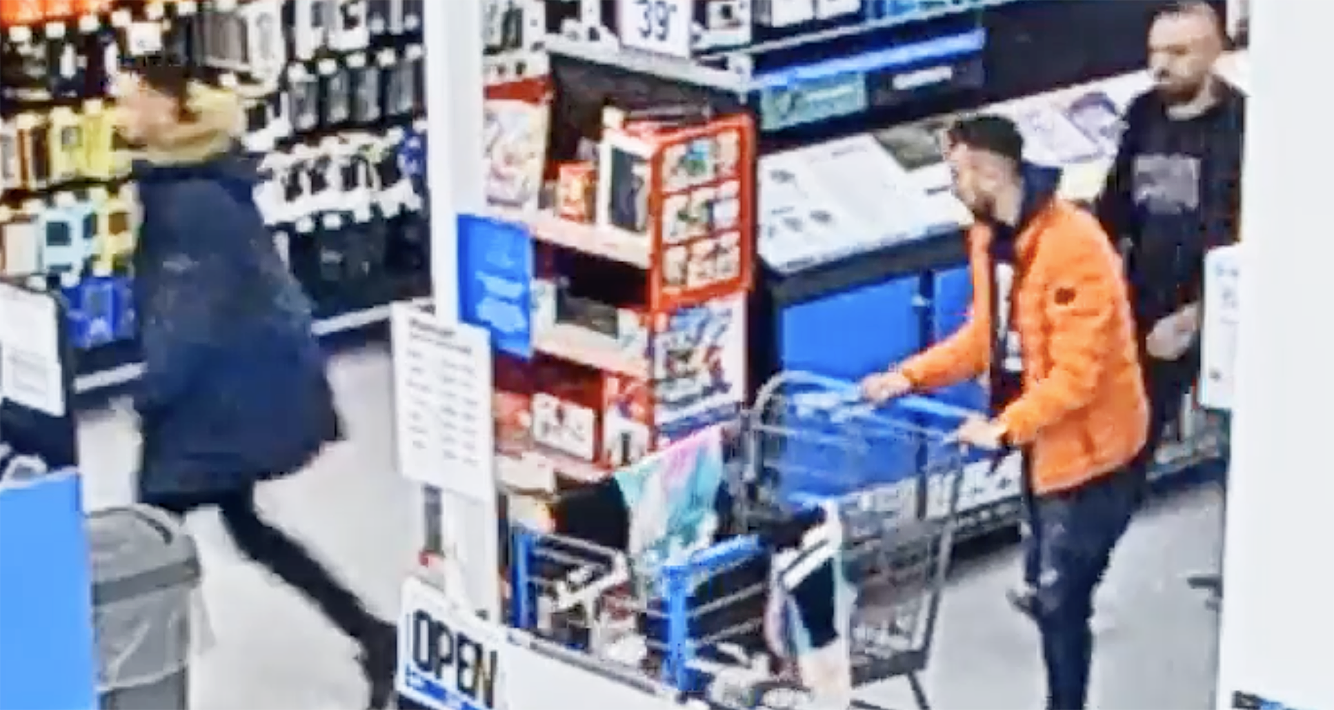 Police looking to identify three suspects in Walmart theft