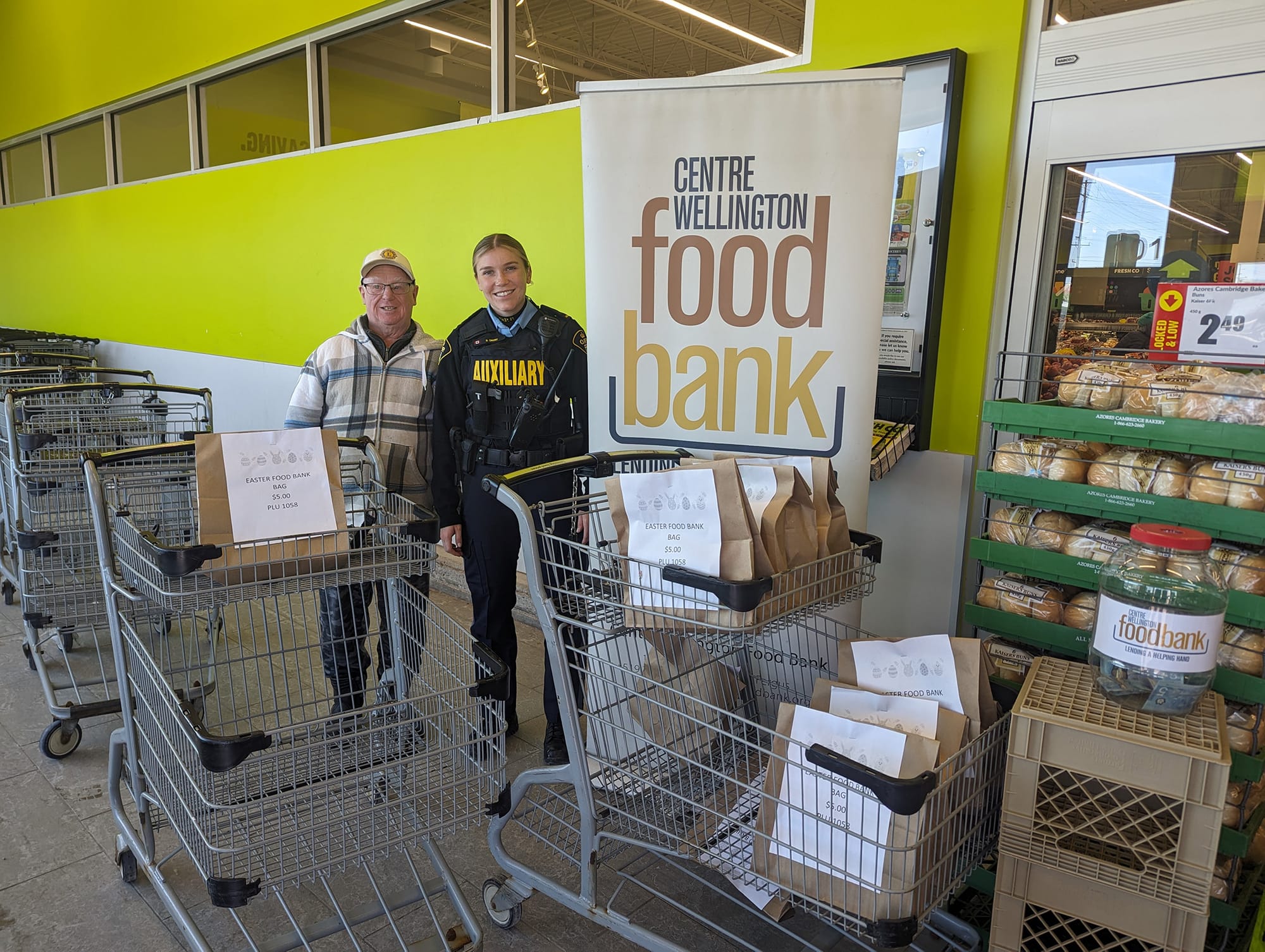 Stuff a Cruiser event to support Centre Wellington Food Bank