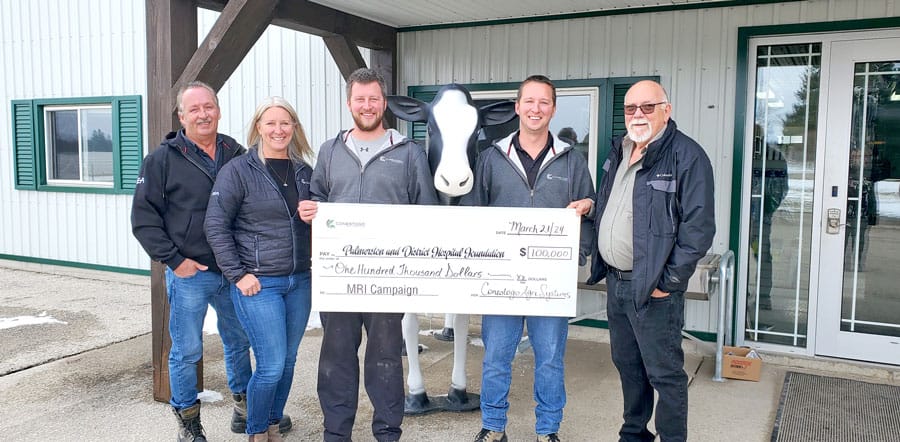 $100,000 pledge to MRI+ Campaign