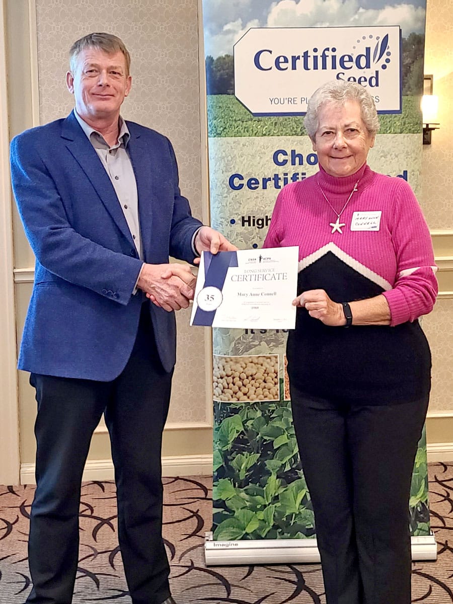 Long service award