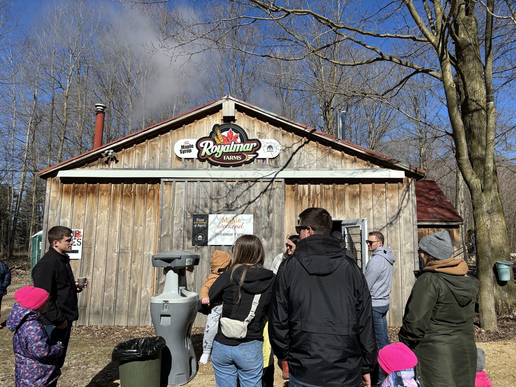 Sugar bush tours support hospital campaign