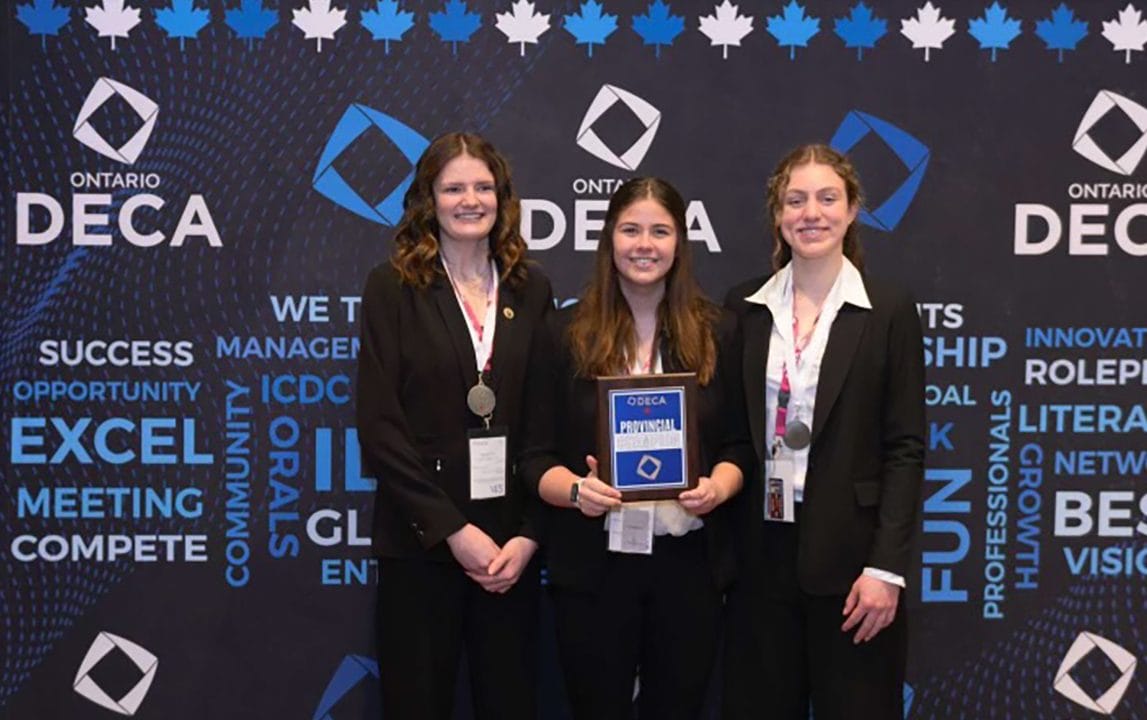High school DECA team headed to nationals in California
