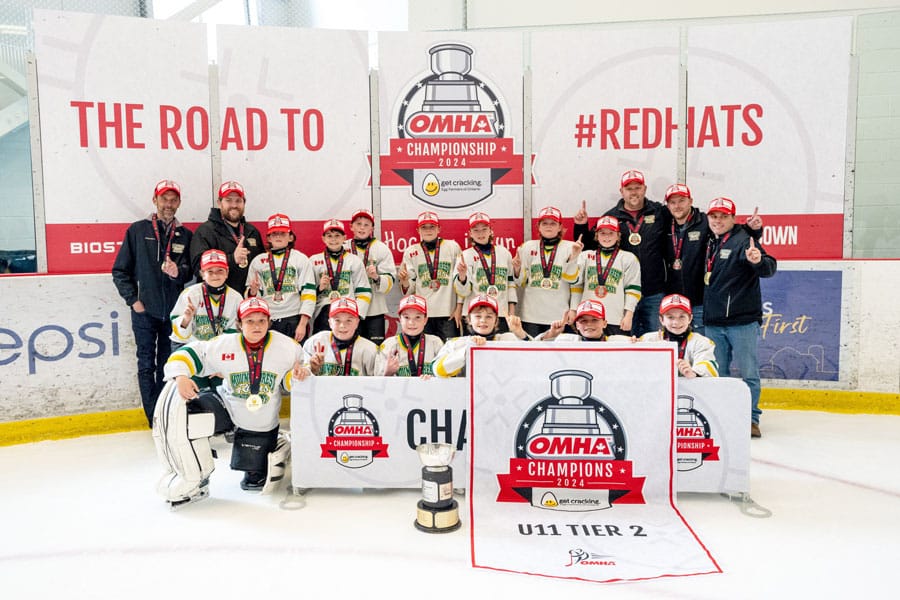 Mount Forest Rams U11 Rep team take OMHA Championships