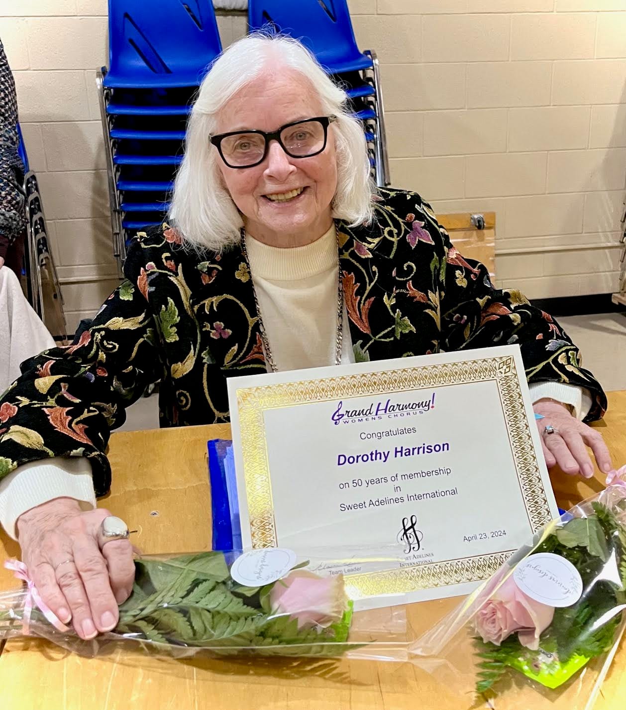 Resident celebrates 50 years of music