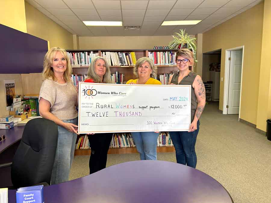 Generous donation to Rural Women’s Support Program